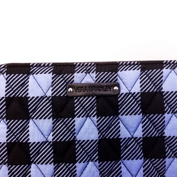 Vera Bradley Wristlet Wallet Clutch Alpine Check - Picture 2 of 5